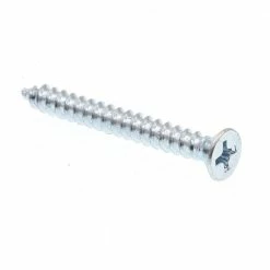 Hot Sale ✔️ Prime-Line #8 x 1-1/2 in. Zinc Plated Steel Phillips Drive Flat Head Self-Tapping Sheet Metal Screws (100-Pack) 🌟