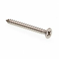 Best deal ❤️ Prime-Line #8 X 1-1/2 in. Grade 18-8 Stainless Steel Phillips Drive Flat Head Self-Tapping Sheet Metal Screws (100-Pack) 🔔