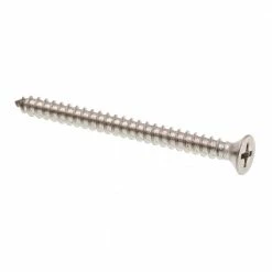 Cheap ✔️ Prime-Line #8 X 2 in. Grade 18-8 Stainless Steel Phillips Drive Flat Head Self-Tapping Sheet Metal Screws (100-Pack) 😍