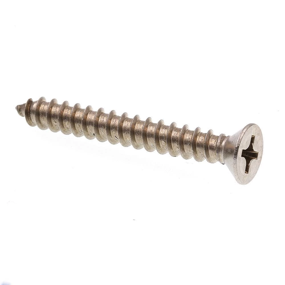 Best deal ๐ Prime-Line #14 X 2 in. Grade 18-8 Stainless Steel Phillips Drive Flat Head Self-Tapping Sheet Metal Screws (100-Pack) ๐ 3 Best deal ๐ Prime-Line #14 X 2 in. Grade 18-8 Stainless Steel Phillips Drive Flat Head Self-Tapping Sheet Metal Screws (100-Pack) ๐