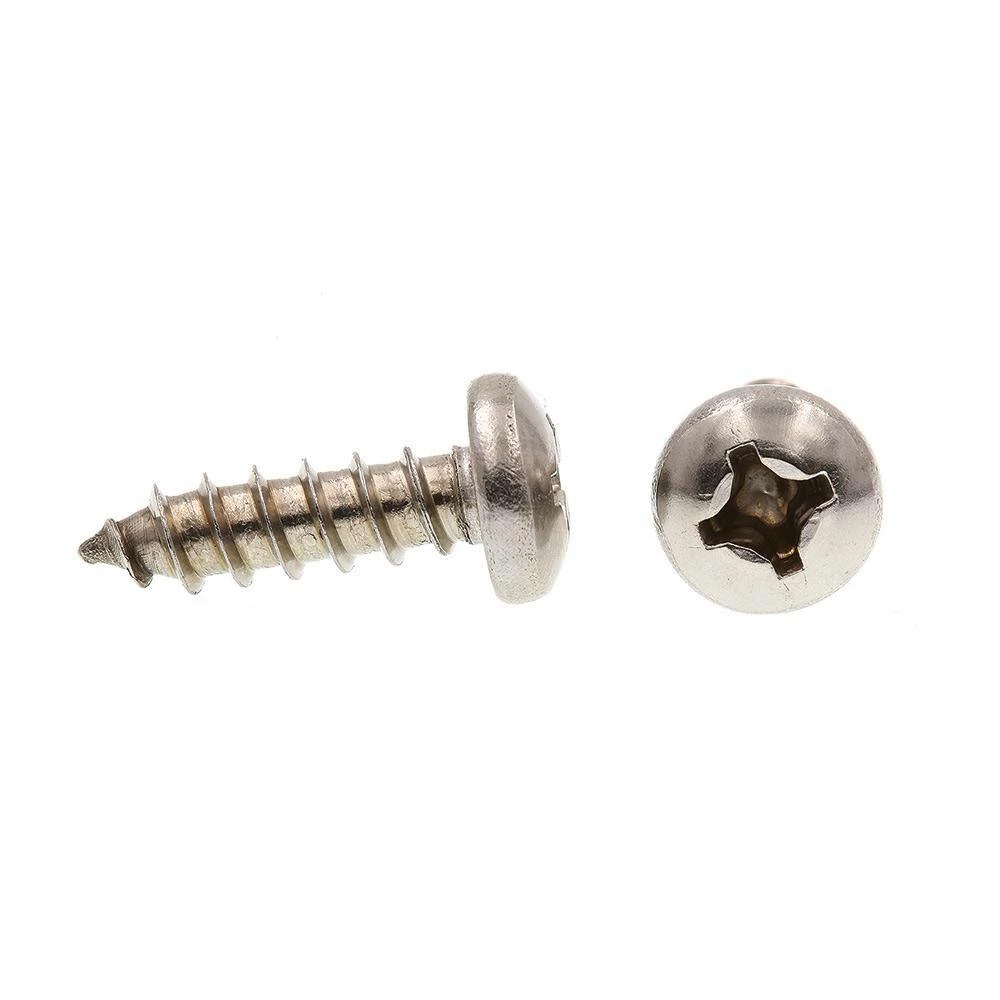Best Pirce โจ Prime-Line #12 x 3/4 in. Grade 18-8 Stainless Steel Phillips Drive Pan Head Self-Tapping Sheet Metal Screws (100-Pack) ๐ 4 Best Pirce โจ Prime-Line #12 x 3/4 in. Grade 18-8 Stainless Steel Phillips Drive Pan Head Self-Tapping Sheet Metal Screws (100-Pack) ๐ - Image 2