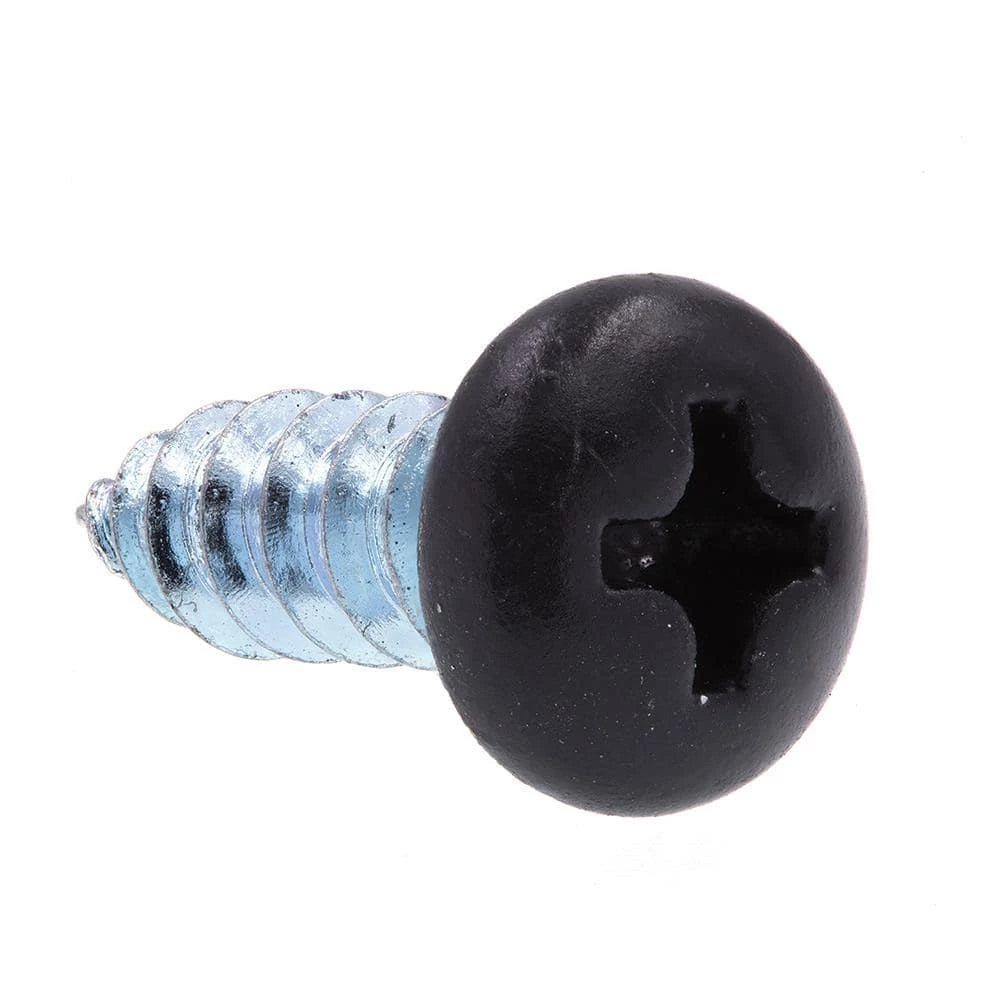 Budget ๐ฅ Prime-Line #8 x 1/2 in. Zinc Plated Steel With Black Head Phillips Drive Pan Head Self-Tapping Sheet Metal Screws (25-Pack) ๐ฅ 3 Budget ๐ฅ Prime-Line #8 x 1/2 in. Zinc Plated Steel With Black Head Phillips Drive Pan Head Self-Tapping Sheet Metal Screws (25-Pack) ๐ฅ
