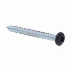 Wholesale 👍 Prime-Line #10 x 2 in. Zinc Plated Steel With Black Head Phillips Drive Pan Head Self-Tapping Sheet Metal Screws (25-Pack) 🥰