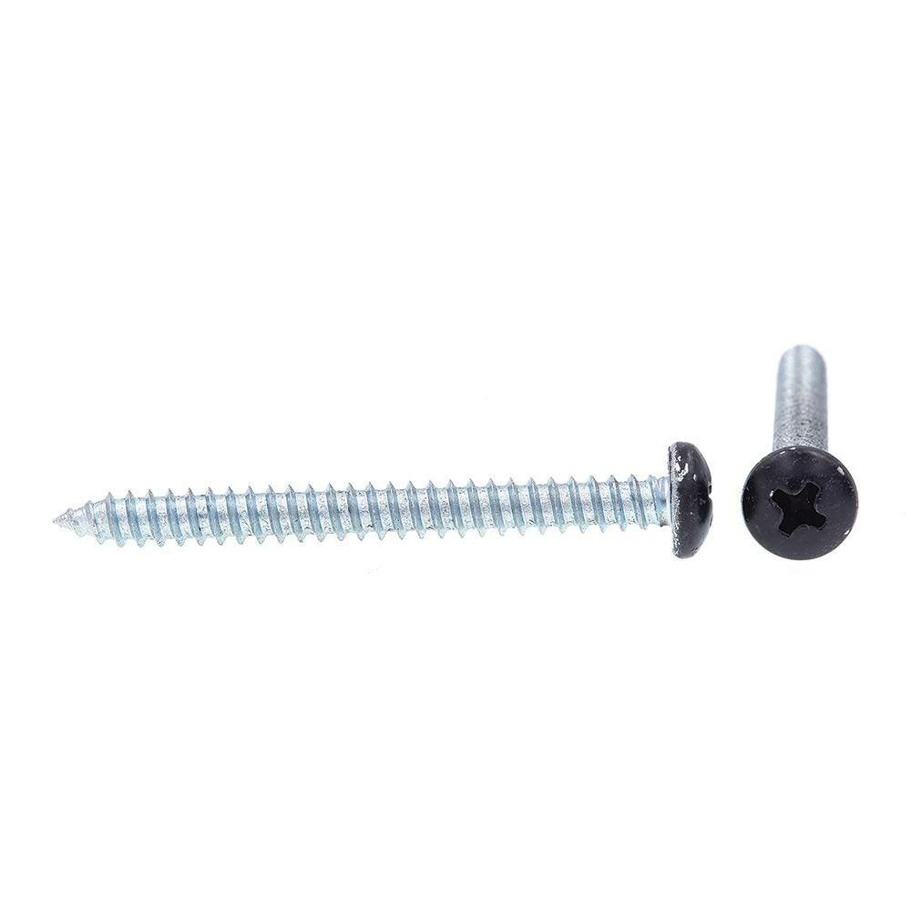 Wholesale ๐ Prime-Line #10 x 2 in. Zinc Plated Steel With Black Head Phillips Drive Pan Head Self-Tapping Sheet Metal Screws (25-Pack) ๐ฅฐ 4 Wholesale ๐ Prime-Line #10 x 2 in. Zinc Plated Steel With Black Head Phillips Drive Pan Head Self-Tapping Sheet Metal Screws (25-Pack) ๐ฅฐ - Image 2