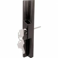 Flash Sale โค๏ธ Prime-Line Black Diecast Sliding Door Outside Pull Keyed, Adams Rite and W & F ๐