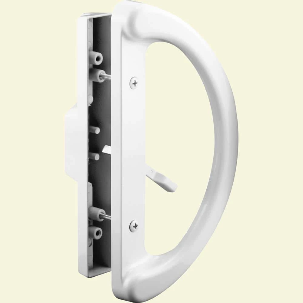 Outlet ✨ Prime-Line Diecast, White, Patio Door Handle 🥰 3 Outlet ✨ Prime-Line Diecast, White, Patio Door Handle 🥰