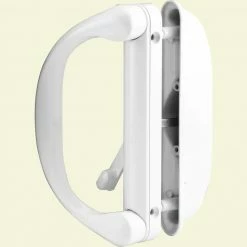 Best deal ❤️ Prime-Line Diecast, White, Outside Patio Door Pull with Latch ✔️