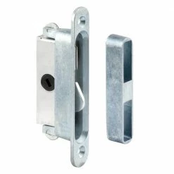 Wholesale ⭐ Prime-Line Mortise Lock, 3-7/8 in. Mounting Holes on Center, Aluminum Housing, 45 Degree Keyway, Round Faceplate 🛒