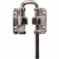 Discount 🎁 Prime-Line Sliding Door Loop Lock, 1-1/8 in., Hardened Steel Bar w/Diecast Base, Nickel Plated 🎉