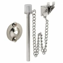 Brand new 🔔 Prime-Line Sliding Patio Door Pin, 3/16 in. x 2-5/8 in, Steel Pin and Retaining Ring, Chrome Plated Finish ❤️