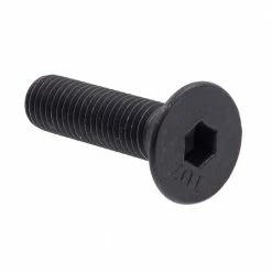 Hot Sale 🥰 Prime-Line 1/4 in.-28 x 1 in. Black Oxide 🧥 Coated Steel Hex (Allen) Drive Flat Head Socket Cap Screws (50-Pack) ✔️