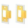 Best Pirce 🎁 Prime-Line Fix-A-Latch Strike Plate Repair Kit, 1-3/8 in. and 1-3/4 in., Stamped Steel, Brass Plated Finish, White Plastic Base 🛒 -Hot Sale Prime-Line Shop prime line strike plates fal2br 64 1000