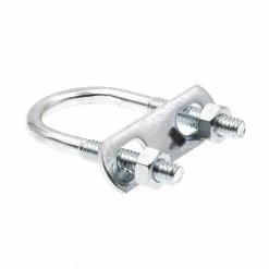 Outlet 🛒 Prime-Line 1/4 in.-20 x 1-1/8 in. x 2-1/4 in. (3/4 in. Pipe) Zinc Plated Steel Round Bend U-Bolts (10-Pack) ❤️