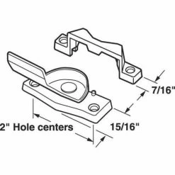 Flash Sale 👍 Prime-Line Cam Action Sash Lock, Diecast, Bronze Finish, 2 in. Hole Centers ⭐ -Hot Sale Prime-Line Shop prime line window locks latches f 2552 a0 1000