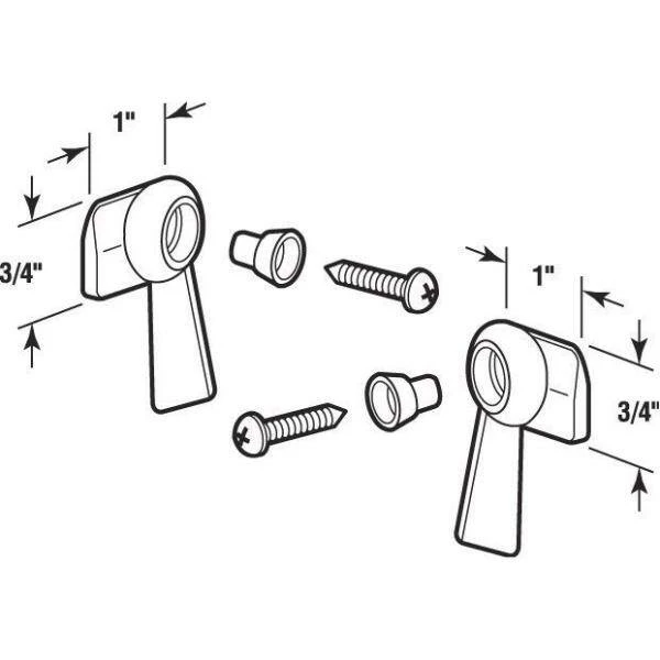 New โค๏ธ Prime-Line Diecast, Right and Left Hand Sliding Window Sash Lock (1-pair) ๐ 6 New โค๏ธ Prime-Line Diecast, Right and Left Hand Sliding Window Sash Lock (1-pair) ๐ - Image 4