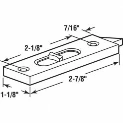 Top 10 🎉 Prime-Line White Plastic Tilt Latch (2-pack) 🥰 -Hot Sale Prime-Line Shop prime line window locks latches f 2627 c3 1000