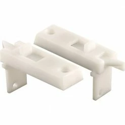Deals 🔥 Prime-Line Tilt Latch Pair - Spring-Loaded Vinyl Tilt Latch Replacement Part, 1-11/16" Hole Center, White Plastic Construction 😍