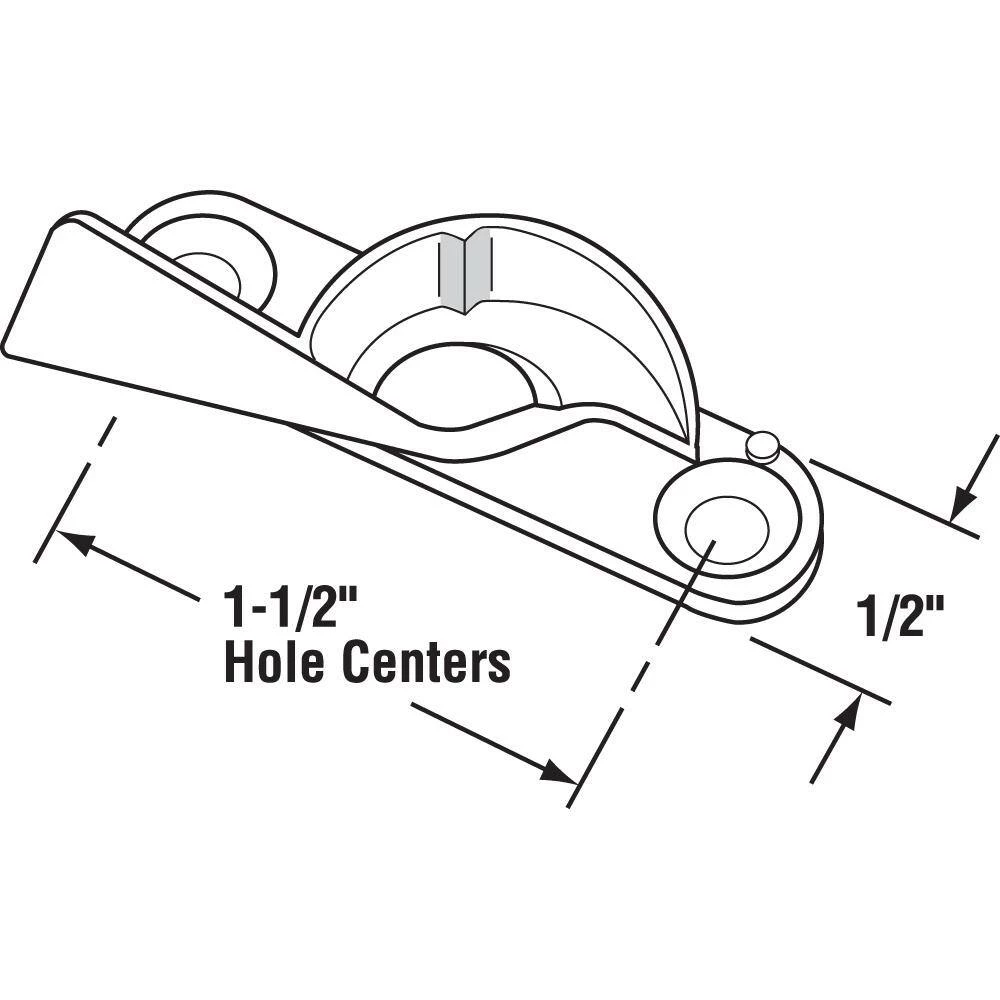 Cheapest 👏 Prime-Line Aluminum Single Hung Window Sash Lock (2-Pack) 🛒 4 Cheapest 👏 Prime-Line Aluminum Single Hung Window Sash Lock (2-Pack) 🛒 - Image 2
