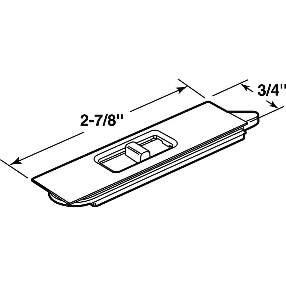Hot Sale 😀 Prime-Line Tilt Latch Pair, White Plastic Construction, spring-loaded, Snap-In 💯 4 Hot Sale 😀 Prime-Line Tilt Latch Pair, White Plastic Construction, spring-loaded, Snap-In 💯 - Image 2