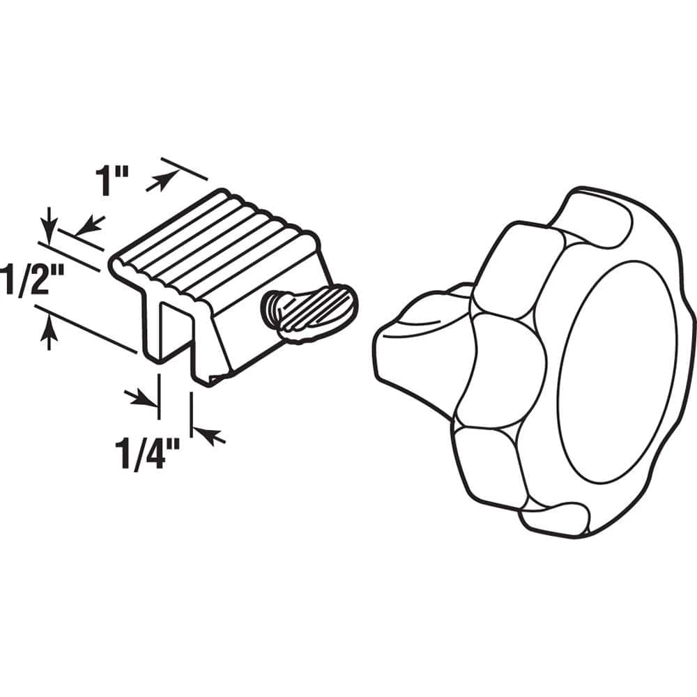 Budget 😀 Prime-Line Locking 🔧 Wrench and Window Lock Kit, White Finish 🎉 4 Budget 😀 Prime-Line Locking 🔧 Wrench and Window Lock Kit, White Finish 🎉 - Image 2