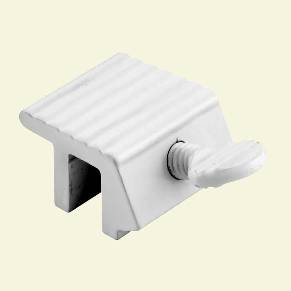 New โค๏ธ Prime-Line Sliding Window Lock, 1/4 in., Extruded Aluminum, White Painted Finish (2-pack) ๐งจ 3 New โค๏ธ Prime-Line Sliding Window Lock, 1/4 in., Extruded Aluminum, White Painted Finish (2-pack) ๐งจ