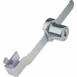Best Sale โจ Prime-Line 9/16 in. x 5-1/2 in. Chrome Steel Plated Fits 5/16 in. Glass Showcase Window Key Lock โค๏ธ