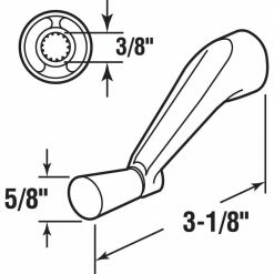 Wholesale ๐ Prime-Line Crank Handle, 3/8 in. Spline Socket, White, Fits Andersen Casement Operators ๐ฏ 9 Wholesale ๐ Prime-Line Crank Handle, 3/8 in. Spline Socket, White, Fits Andersen Casement Operators ๐ฏ -Hot Sale Prime-Line Shop prime line window operators h 4106 c3 1000