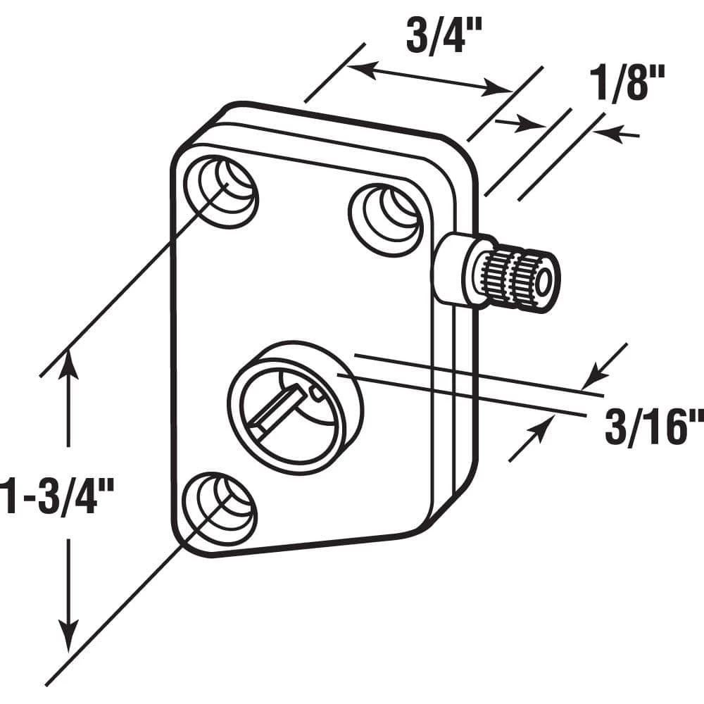 Promo ๐ Prime-Line Diecast, Right Hand RV Window Slant Sill Operator ๐ 4 Promo ๐ Prime-Line Diecast, Right Hand RV Window Slant Sill Operator ๐ - Image 2