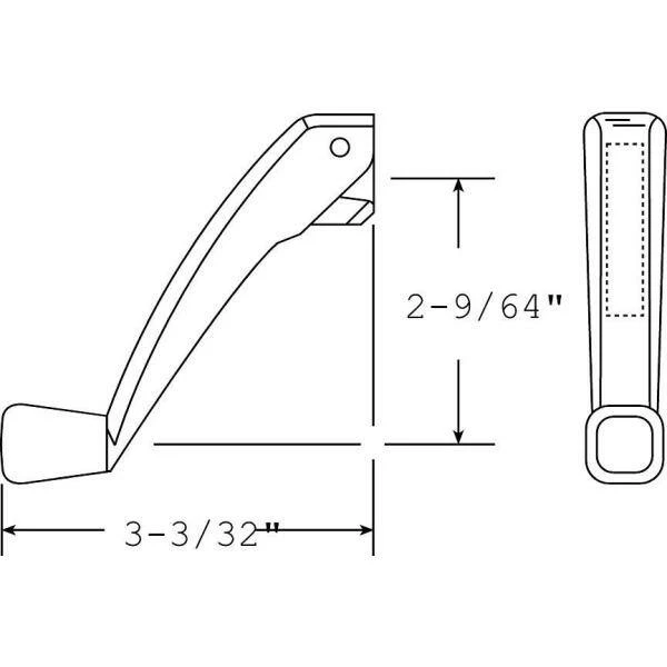 Best deal 😉 Prime-Line Folding Crank Handle, Low Profile, Fits Truth Operators, Coppertone ⌛ 4 Best deal 😉 Prime-Line Folding Crank Handle, Low Profile, Fits Truth Operators, Coppertone ⌛ - Image 2