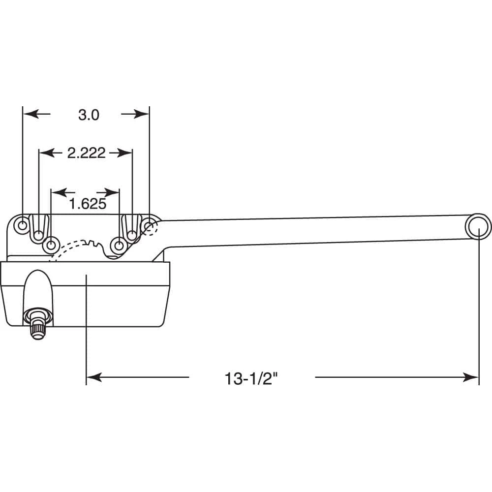 Cheap โ๏ธ Prime-Line 13-1/2 in. Single-Arm Right-Hand Casement Operator, Truth ๐ 4 Cheap โ๏ธ Prime-Line 13-1/2 in. Single-Arm Right-Hand Casement Operator, Truth ๐ - Image 2