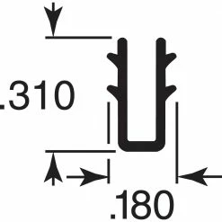 New ๐ Prime-Line 0.18 in. x 200 ft. Gray Vinyl Glass Glazing Channel โ๏ธ 5 New ๐ Prime-Line 0.18 in. x 200 ft. Gray Vinyl Glass Glazing Channel โ๏ธ -Hot Sale Prime-Line Shop prime line window parts p 7738 c3 1000