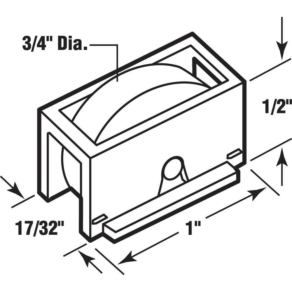 Best reviews of ๐คฉ Prime-Line 3/4 in., Black Plastic, Sliding Window Roller with Stainless Steel Ball bearing ๐คฉ 4 Best reviews of ๐คฉ Prime-Line 3/4 in., Black Plastic, Sliding Window Roller with Stainless Steel Ball bearing ๐คฉ - Image 2