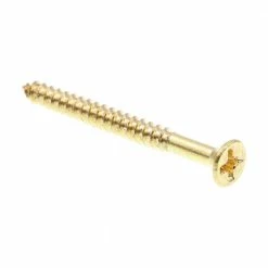 Cheapest โจ Prime-Line #6 x 1-1/2 in. Solid Brass Phillips Drive Flat Head Wood Screws (100-Pack) ๐งจ
