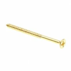 Brand new 🥰 Prime-Line #6 x 2 in. Solid Brass Phillips Drive Flat Head Wood Screws (25-Pack) ✔️