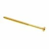 Outlet 🥰 Prime-Line #8 x 3 in. Solid Brass Phillips Drive Flat Head Wood Screws (50-Pack) 🤩 -Hot Sale Prime-Line Shop prime line wood screws 9035396 64 1000