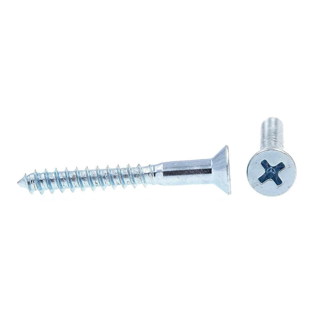 Buy ๐งจ Prime-Line #9 x 1-1/2 in. Zinc Plated Steel Phillips Drive Flat Head Wood Screws (50-Pack) ๐ 4 Buy ๐งจ Prime-Line #9 x 1-1/2 in. Zinc Plated Steel Phillips Drive Flat Head Wood Screws (50-Pack) ๐ - Image 2
