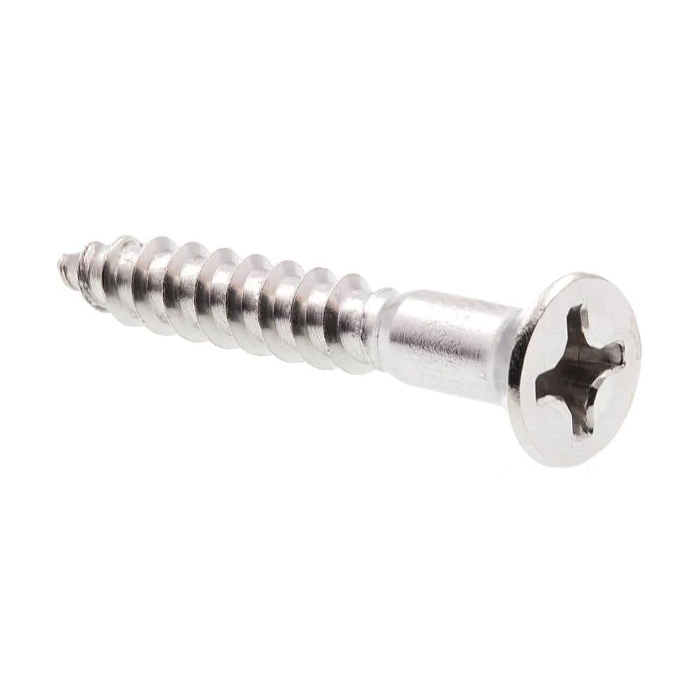 Best deal ๐ฏ Prime-Line #12 x 1-1/2 in. Grade 18-8 Stainless Steel Phillips Drive Flat Head Wood Screws (25-Pack) ๐ฅ 3 Best deal ๐ฏ Prime-Line #12 x 1-1/2 in. Grade 18-8 Stainless Steel Phillips Drive Flat Head Wood Screws (25-Pack) ๐ฅ