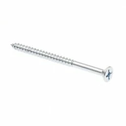 Discount 🛒 Prime-Line #14 x 3-1/2 in. Zinc Plated Steel Phillips Drive Flat Head Wood Screws (25-Pack) 🎉