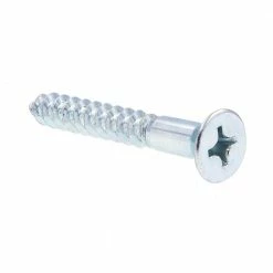 Flash Sale ⭐ Prime-Line #16 x 2 in. Zinc Plated Steel Phillips Drive Flat Head Wood Screws (10-Pack) ✨