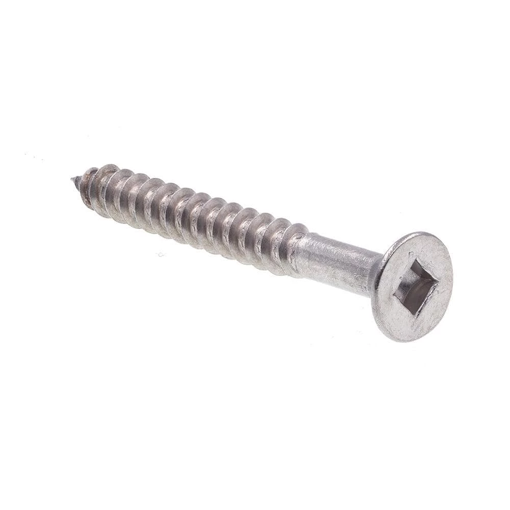 Cheap 🎁 Prime-Line #8 x 1-1/2 in. Grade 18-8 Stainless Steel Square Drive Flat Head Wood Screws (25-Pack) 👏 3 Cheap 🎁 Prime-Line #8 x 1-1/2 in. Grade 18-8 Stainless Steel Square Drive Flat Head Wood Screws (25-Pack) 👏