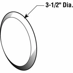 Discount 👏 Prime-Line 3 1/4 in., Rigid Vinyl, White, Self Adhesive Wall Protector 🛒 -Hot Sale Prime-Line Shop whites prime line screen door accessories u 9243 1d 1000