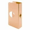 Budget ⌛ Prime-Line 1-3/4 in. x 9 in. Thick Solid Brass Lock and Door Reinforcer, 2-1/8 in. Single Bore, 2-3/8 in. Backset 🧨 -Hot Sale Prime-Line Shop yellows golds prime line door security plates u 9548 64 1000